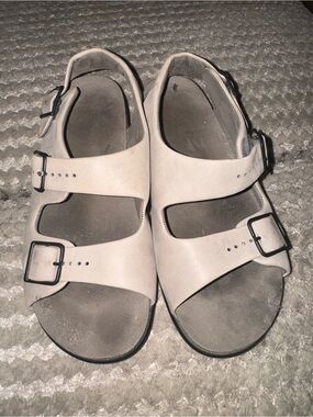 SAS Gray Suede Comfort Insole Shoes